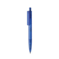 Penna satinata X3 in rPC GRS blu