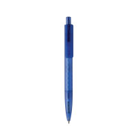 Penna satinata X3 in rPC GRS blu