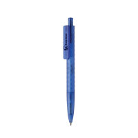 Penna satinata X3 in rPC GRS blu