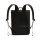 Urban wasserabweisender Flap-Top Rucksack schwarz, grau