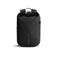 Urban wasserabweisender Anti-Diebstahl Rucksack schwarz, grau