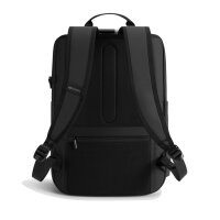 Urban wasserabweisender Anti-Diebstahl Rucksack schwarz, grau