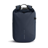 Urban wasserabweisender Anti-Diebstahl Rucksack navy blau, schwarz