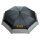 Ombrello Swiss Peak espandibile da 23" a 27" nero, grigio