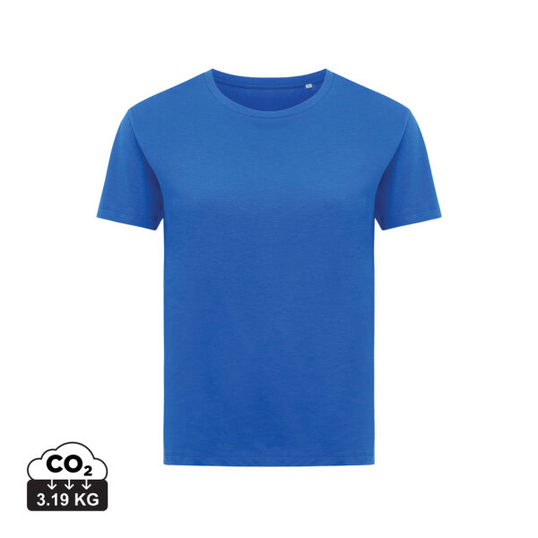 T-shirt da donna Iqoniq Yala in cotone riciclato blu royal