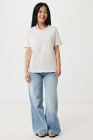 T-shirt da donna Iqoniq Yala in cotone riciclato ivory white