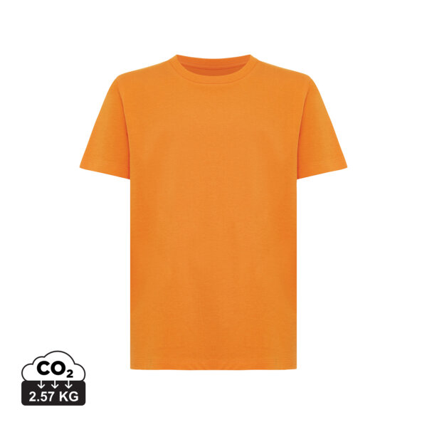 T-shirt da bambino Iqoniq Koli in cotone riciclato arancione