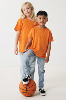 Iqoniq Koli Kids T-Shirt aus recycelter Baumwolle orange