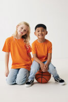 Iqoniq Koli Kids T-Shirt aus recycelter Baumwolle orange