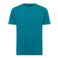 T-shirt leggera Iqoniq Sierra in cotone riciclato verdigris