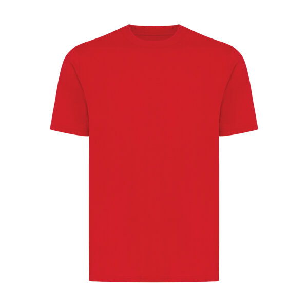 T-shirt leggera Iqoniq Sierra in cotone riciclato rosso ciliegio