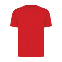 T-shirt leggera Iqoniq Sierra in cotone riciclato rosso ciliegio