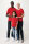 T-shirt leggera Iqoniq Sierra in cotone riciclato rosso ciliegio