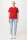 T-shirt leggera Iqoniq Sierra in cotone riciclato rosso ciliegio