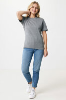 T-shirt leggera Iqoniq Sierra in cotone riciclato light heather anthracite