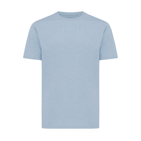 T-shirt leggera Iqoniq Sierra in cotone riciclato light heather blue