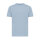 T-shirt leggera Iqoniq Sierra in cotone riciclato light heather blue