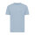 T-shirt leggera Iqoniq Sierra in cotone riciclato light heather blue