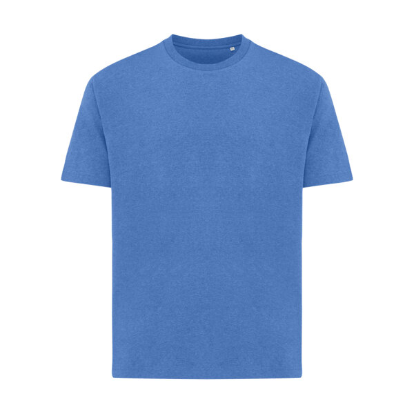 T-Shirt Iqoniq Teide in cotone riciclato heather blue