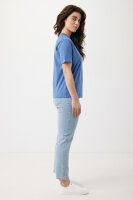 T-Shirt Iqoniq Teide in cotone riciclato heather blue