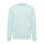 Felpa girocollo leggera Iqoniq Etosha in cotone riciclato crushed mint