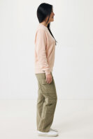 Iqoniq Etosha Lightweight Sweater aus recycelter Baumwolle peach nectar