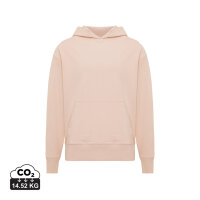 Iqoniq Yoho Relax-Hoodie aus recycelter Baumwolle peach nectar