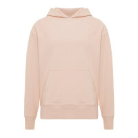 Iqoniq Yoho Relax-Hoodie aus recycelter Baumwolle peach nectar