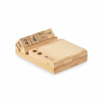 Tischkalender Bambus Holz