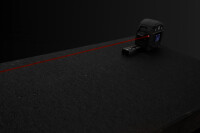 Flessometro 5M con laser 30M Gear X nero