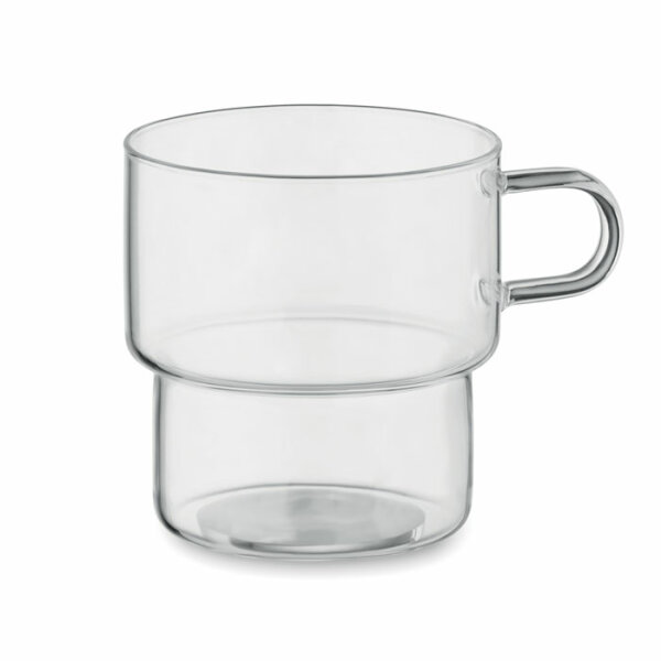 Tazza in vetro borosilicato 300 ml Trasparente