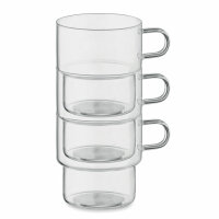 Tazza in vetro borosilicato 300 ml Trasparente