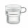 Tazza in vetro borosilicato 300 ml Trasparente