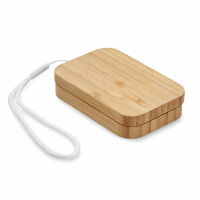 Caricabatterie wireless da 15 W in Legno