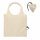 Borsa spesa pieghevole 140 gr/m² Beige