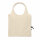 Borsa spesa pieghevole 140 gr/m² Beige