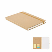 Notebook A5 in carta riciclata Beige