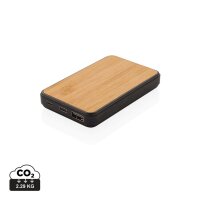 Powerbank da 5.000 mAh in plastica riciclata RCS marrone