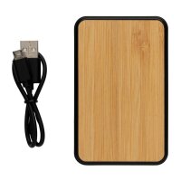 Powerbank da 5.000 mAh in plastica riciclata RCS marrone