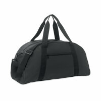 Sport- oder Reisetasche PU Schwarz