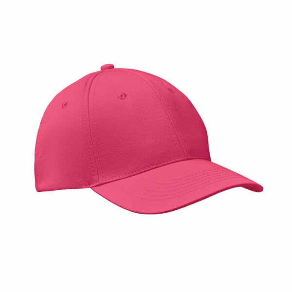 Cappellino da 6 pannelli Fucsia