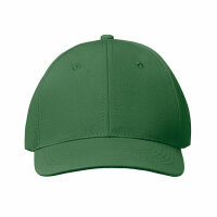 Cappellino da 6 pannelli Verde Scuro