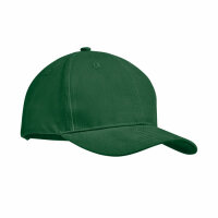 Cappellino 6 pannelli Verde Scuro