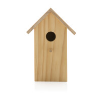 Casetta per uccellini in legno marrone