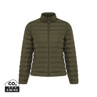 IQONIQ Maiko Damen Steppjacke aus recyceltem Polyester khaki