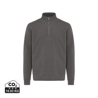 IQONIQ Elgon Quarter-Zip-Sweater aus rec. Baumwolle...