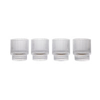 VINGA York Tumbler, 4-tlg. Set transparent