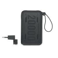 Powerbank 20000 mAh ABS Schwarz
