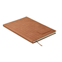 Notebook A5 in PU fumé