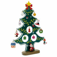 Albero di Natale in legno Verde